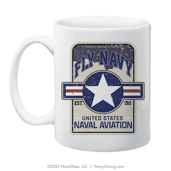 "Vintage Roundel" | 15 oz Coffee Mug