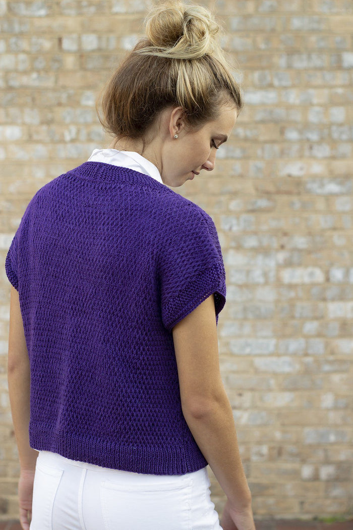 Violeta Pattern Fibra Natura
