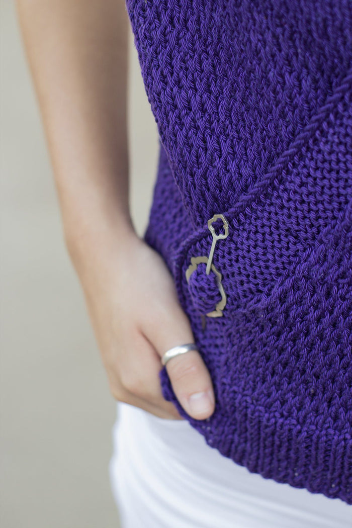 Violeta Pattern Fibra Natura