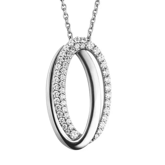 Viventy Anhänger mit Kette mit 48 Zirkonia - 784222