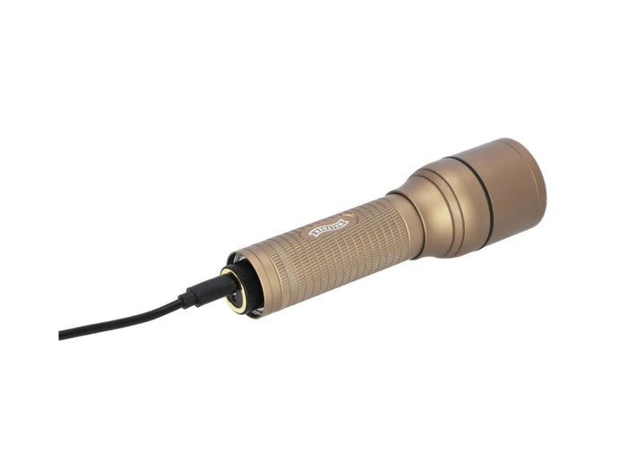 Walther PL71R Rechargeable Torch 2000 Lumens - Tan