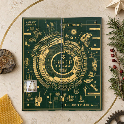 Lakeland Lights Company Wax Melt Advent Calendar 2026 - Chronicles, Volume V Soy Candle