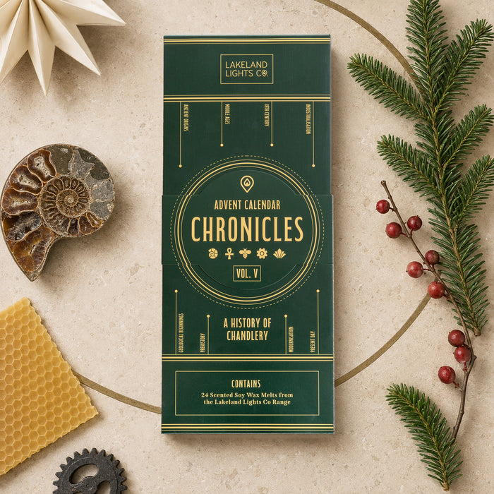 Lakeland Lights Company Wax Melt Advent Calendar 2026 - Chronicles, Volume V Soy Candle