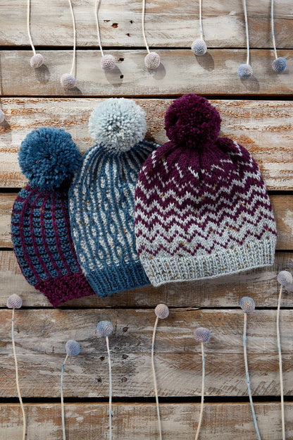 We Three Hats Pattern Universal Yarn