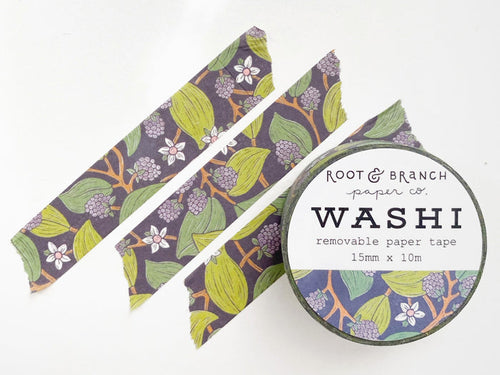 Wild Blackberry Washi Tape