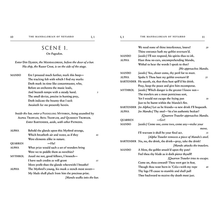 William Shakespeare’s Star Wars: The Mandalorian of Nevarro