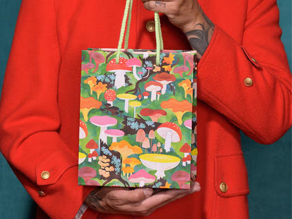 Woodland Mushrooms Gift Bag