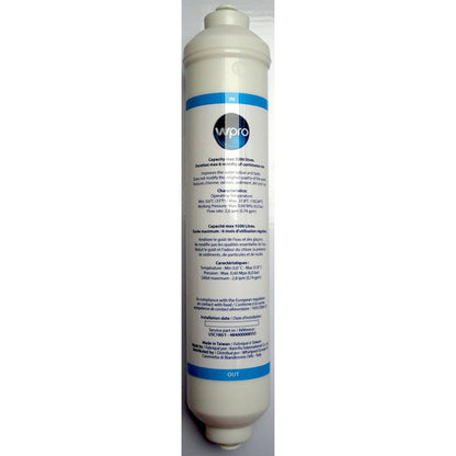 WPRO Universal External Water Filter for Fridge Freezer - White | 479683 from Wpro - DID Electrical