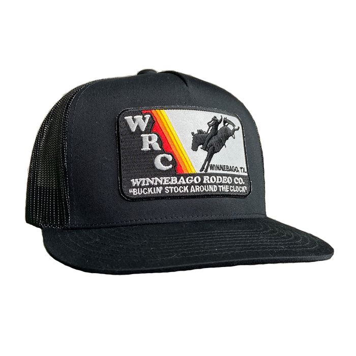 WRC Patch Black Flat Bill