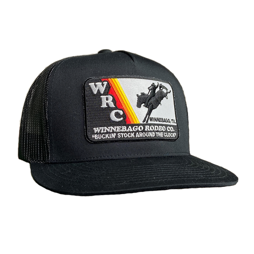WRC Patch Black Flat Bill