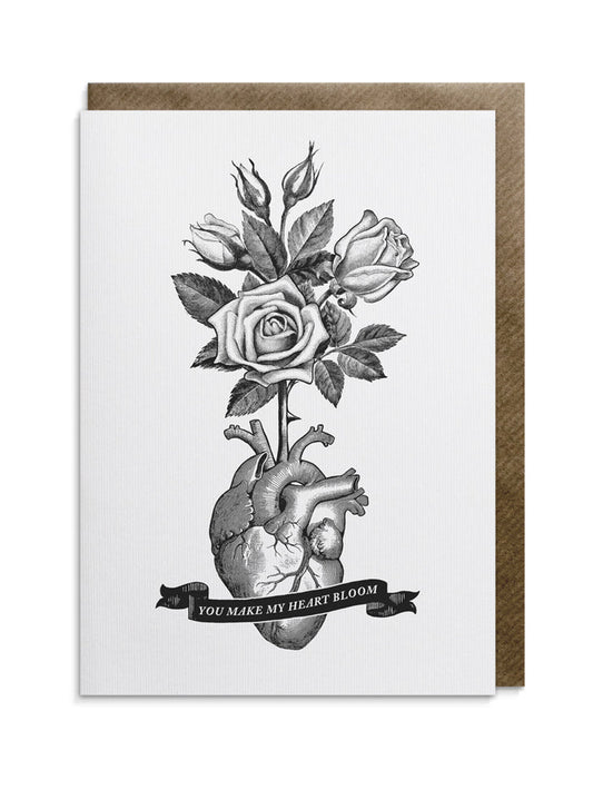 You Make My Heart Bloom Greeting Card