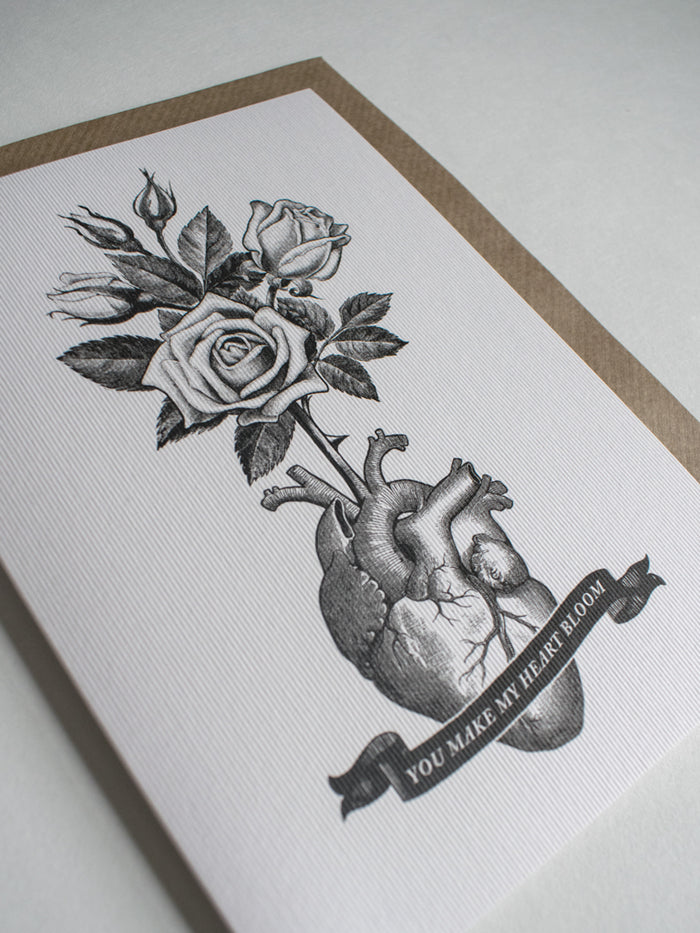 You Make My Heart Bloom Greeting Card