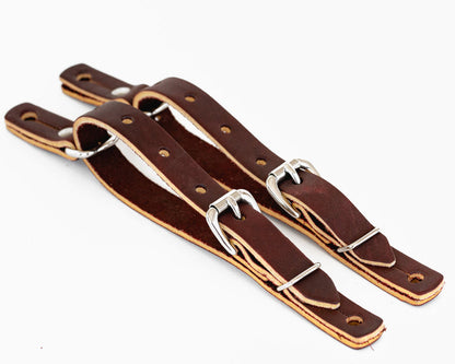 Junior 3/4" Fold Back Spur Straps