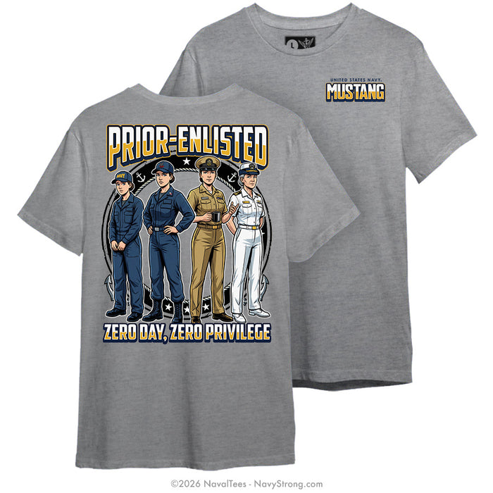 "Zero Privilege" Tee | Grey